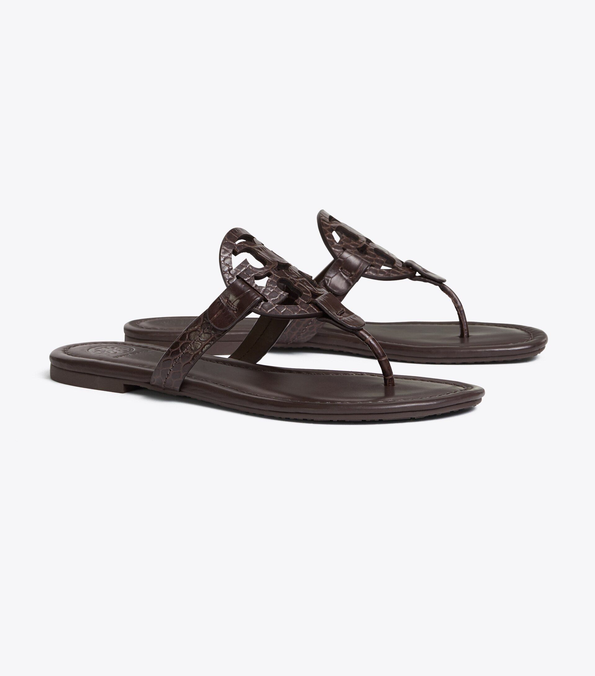 Miller Sandal, Embossed Leather | Tory Burch (US)