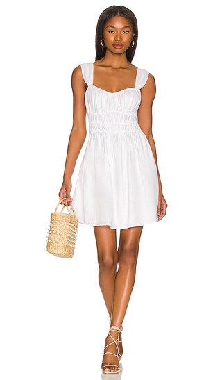 x REVOLVE La Bonita Mini Dress in White | Revolve Clothing (Global)