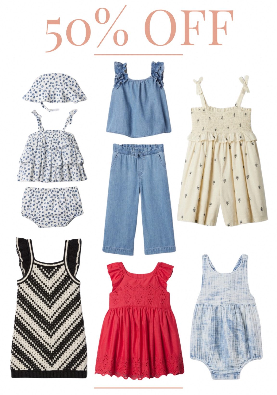 50% off sale! 

#LTKFamily #LTKKids #LTKBaby