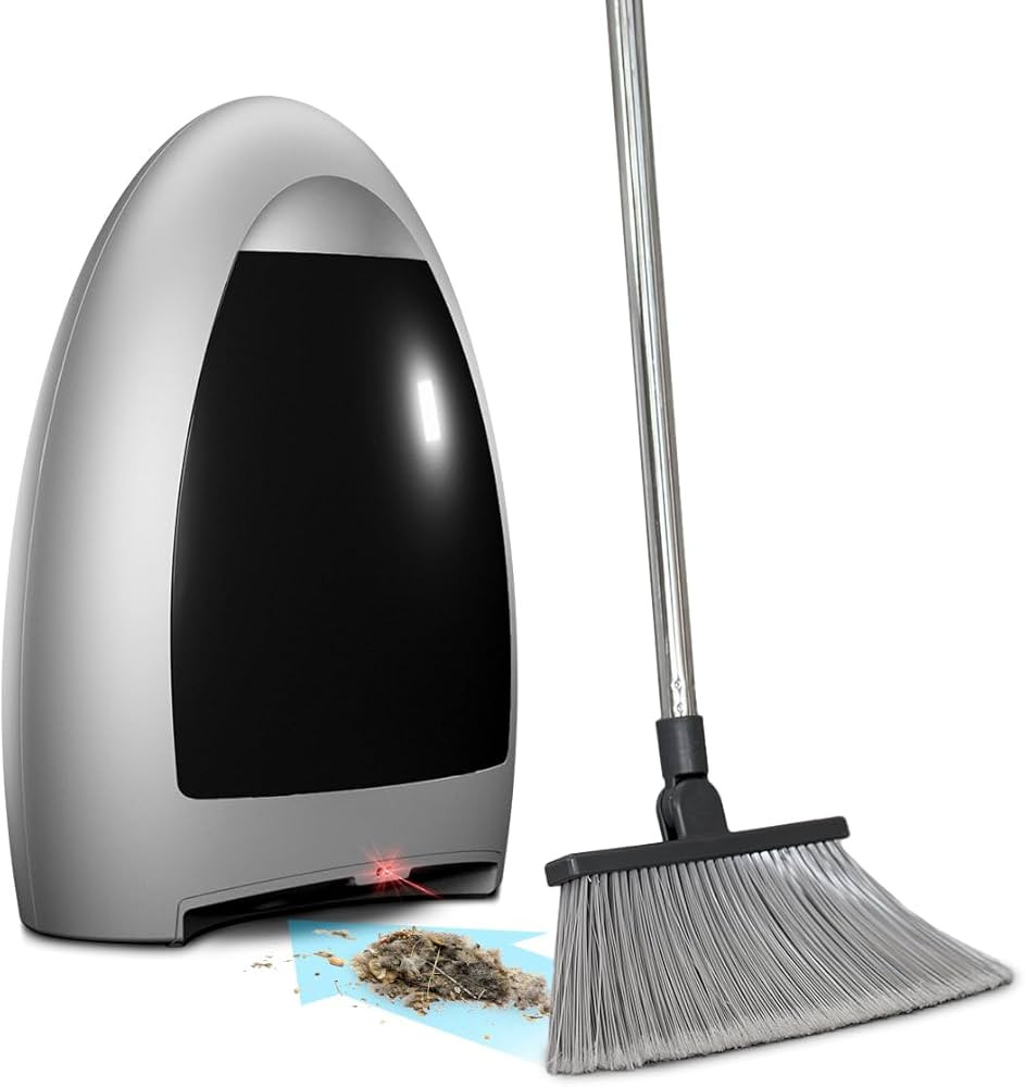 EyeVac Home Touchless Vacuum Automatic Dustpan - Great for Sweeping Pet Hair Food Dirt Kitchen - ... | Amazon (US)