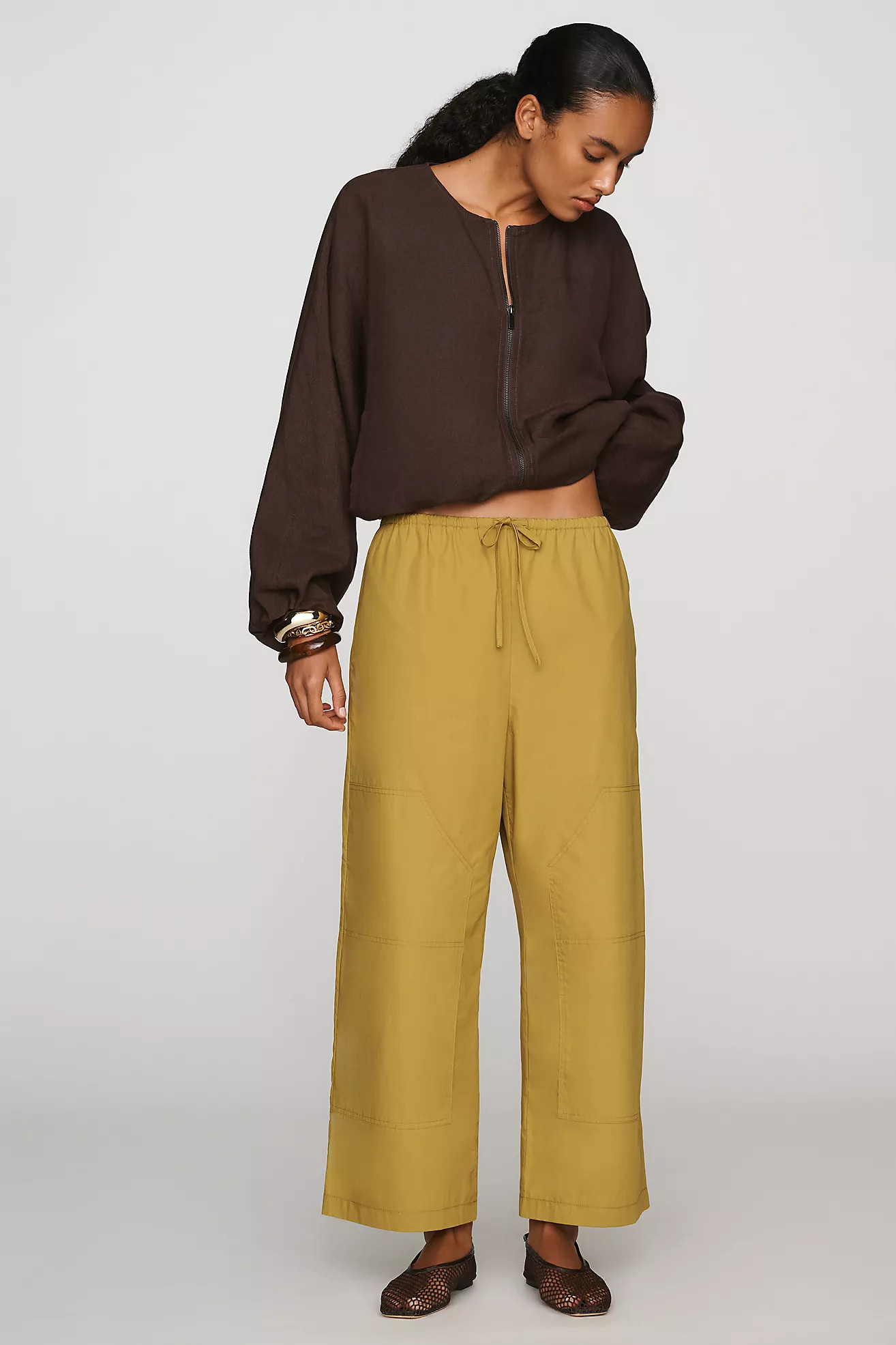 Dolan 100% Cotton Double-Knee Pull-on Pants | Anthropologie (US)