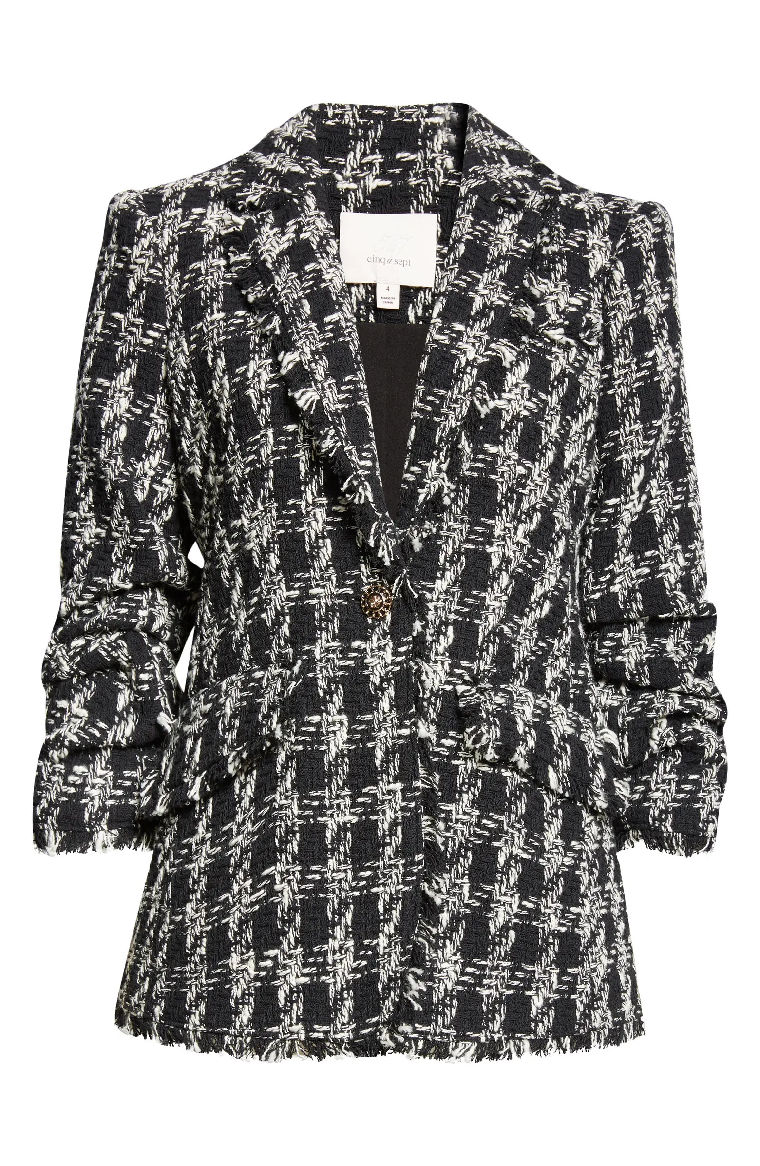 Khloe Bouclé Tweed Blazer | Nordstrom