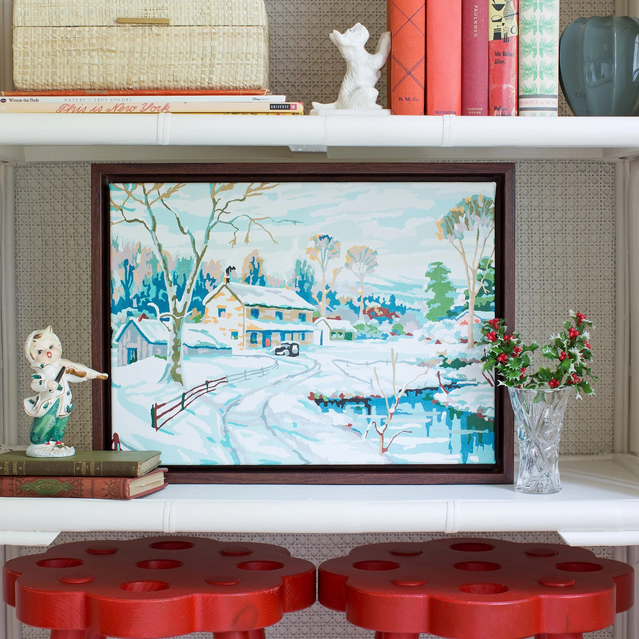 Winter Paint by Number | Canvas | Lindsay Letters, LLC