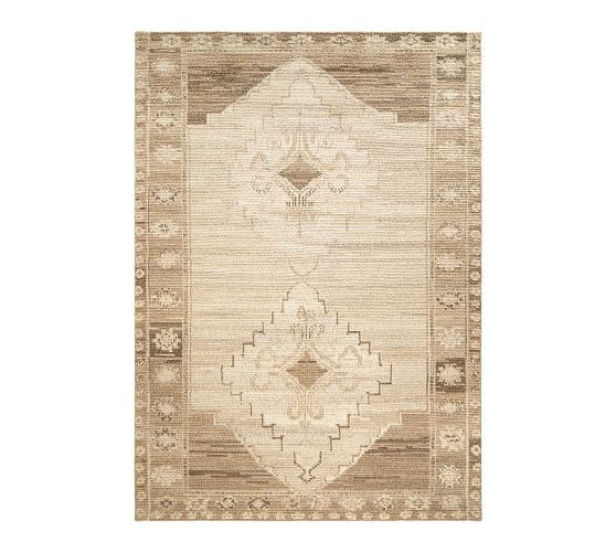 Perrie Hand-Knotted Wool Rug | Pottery Barn (US)