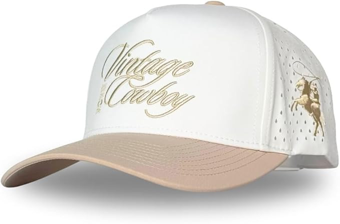 Athletic Trucker Golf Hat | Performance Mens 5 Panel Hat | Cool Breathable Waterproof Sweat Proof... | Amazon (US)