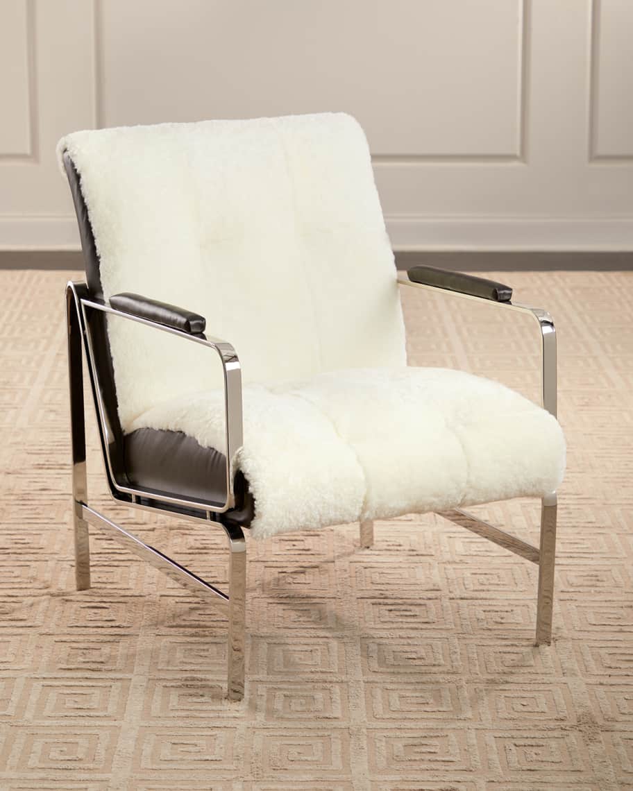 Herea Shearling Chair | Horchow