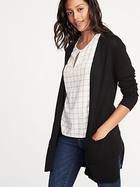 Open-Front Long-Line Sweater for Women | Old Navy US