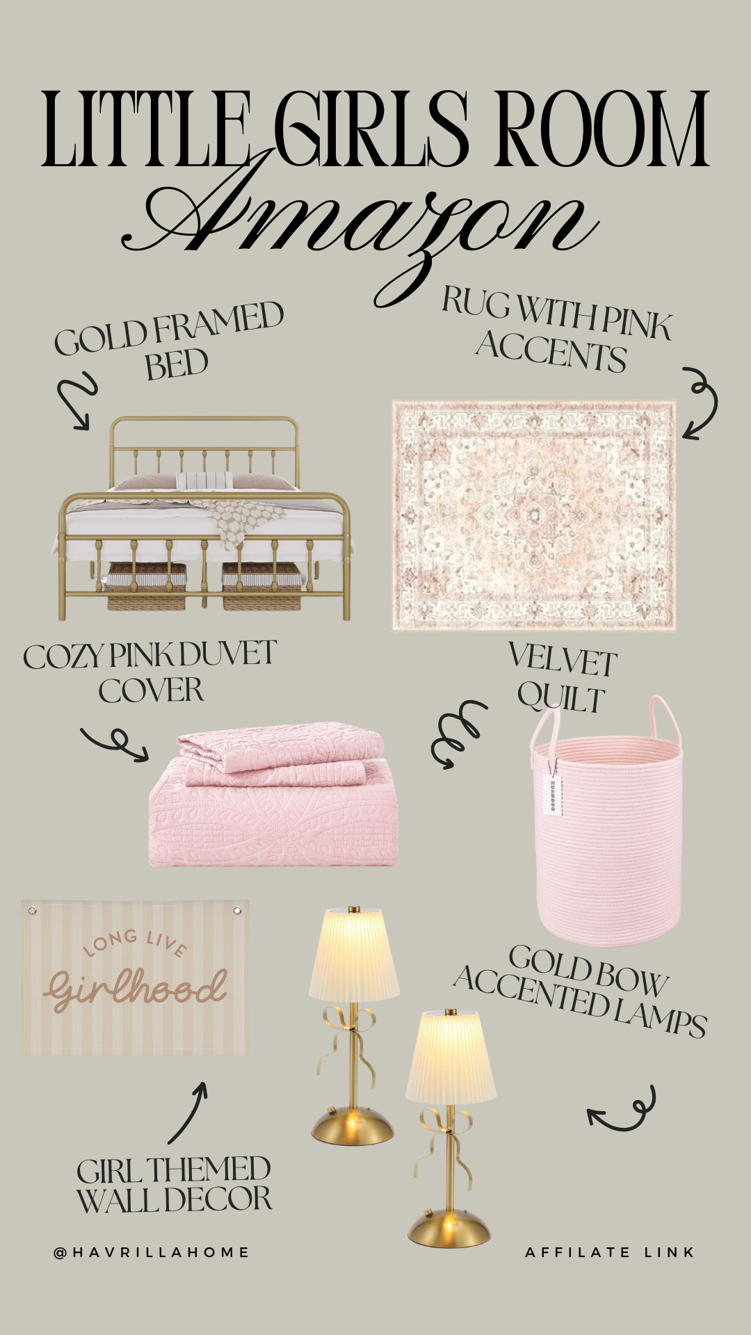 Little Girl’s Room – Amazon, little girls room decor, girls bedroom amazon, pink girls room decor, gold bed frame girls room, pink duvet cover, velvet quilt pink, girls room rug pink, girls table lamp gold, girl themed wall decor, affordable girls room decor, feminine bedroom decor kids 

 

#LTKHome #LTKKids