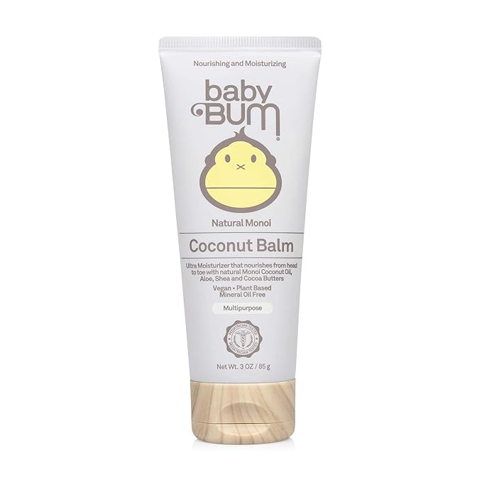 Baby Bum Monoi Coconut Balm | Natural Multipurpose Moisturizing Coconut Oil for Sensitive Skin wi... | Amazon (US)