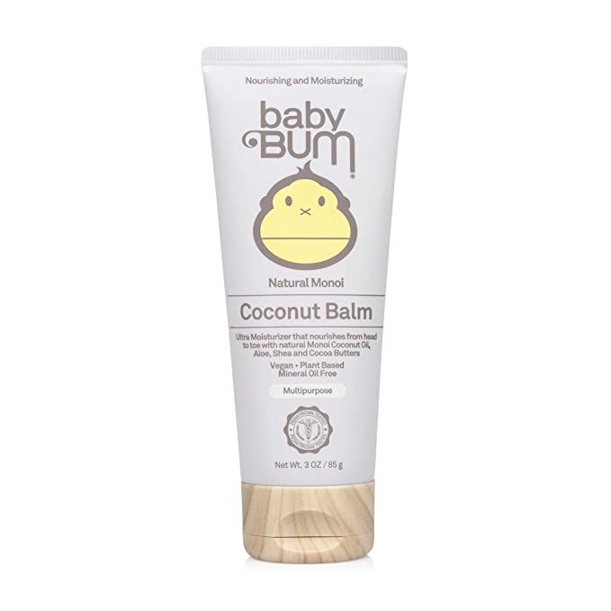 Baby Bum Monoi Coconut Balm | Natural Multipurpose Moisturizing Coconut Oil for Sensitive Skin wi... | Amazon (US)