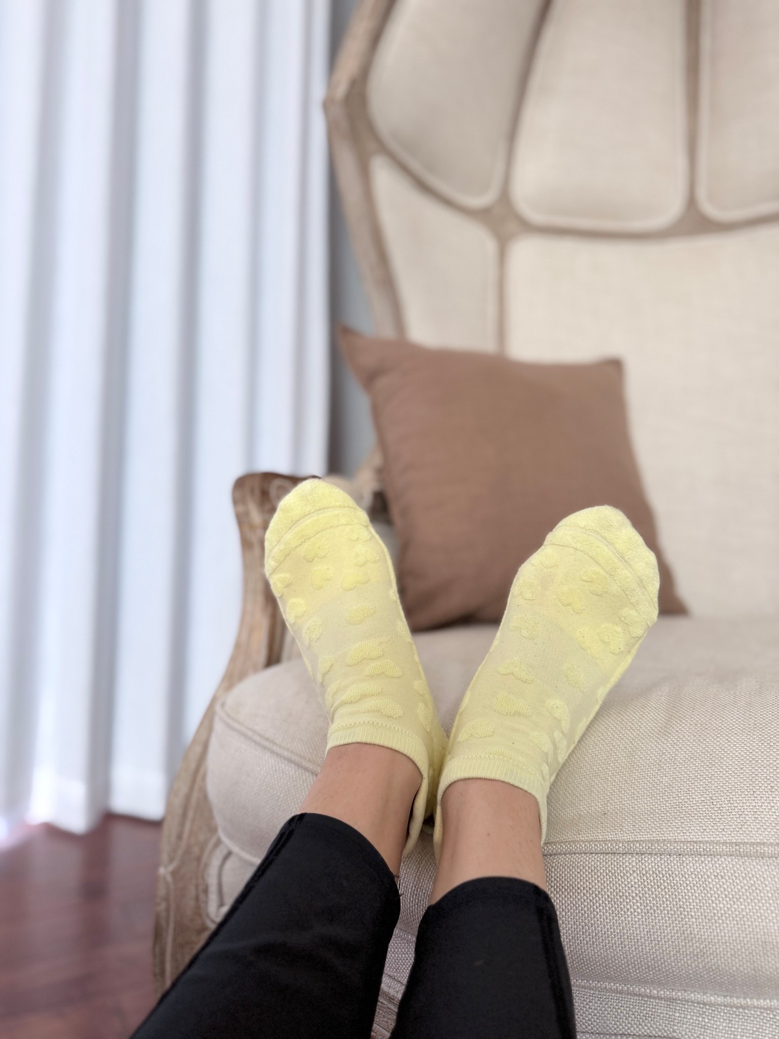 Im a 7.5 and I’m wearing M/L .  Love my Pilates socks from here sooo much 

#LTKActive