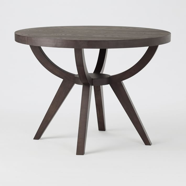 Arc Base Pedestal Dining Table | West Elm (US)