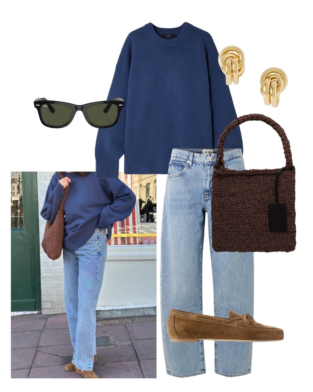 September + denim + Net-a-Porter = the dream outfit equation. An all blue look perfect for cosy and casual weekends

#LTKjeans #LTKstyletip #LTKautumn