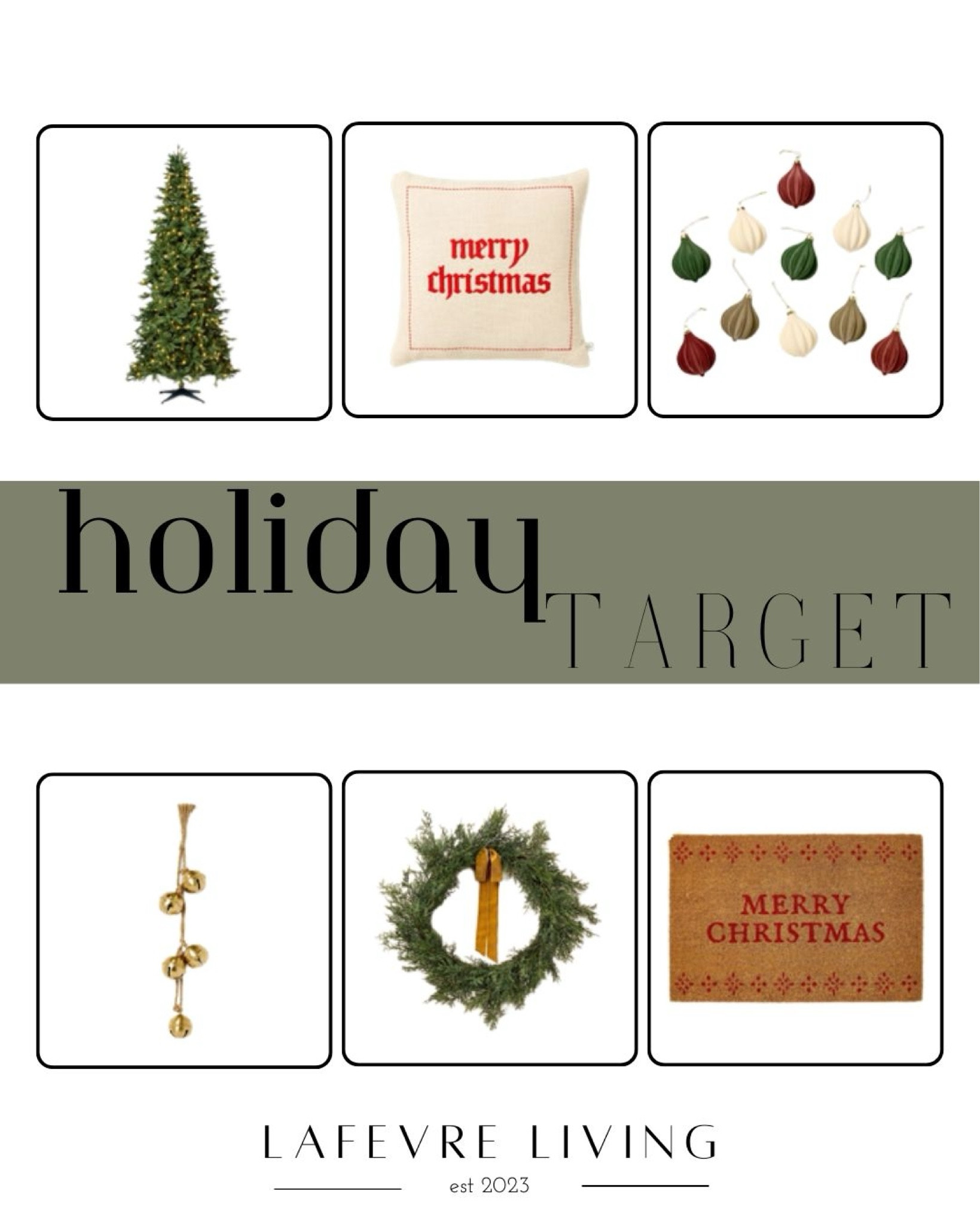 Red and Green Christmas decor  | Target Christmas | Velvet Christmas ornaments | Christmas rug 

#LTKHome #LTKSeasonal #LTKHoliday
