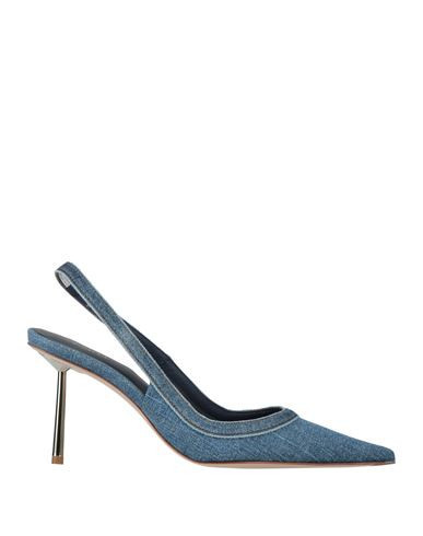 Le Silla Woman Pumps Blue Size 11.5 Textile fibers | YOOX (US)