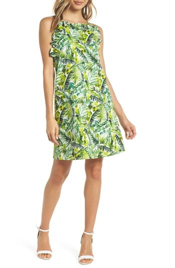 Women's Clover And Sloane Ruffle Top Shift Dress | Nordstrom