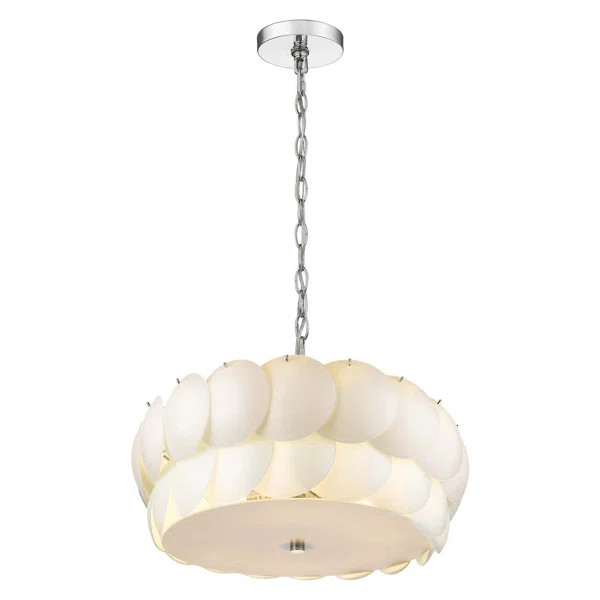 Cecilio 1-Light Unique / Statement Drum Pendant | Wayfair North America