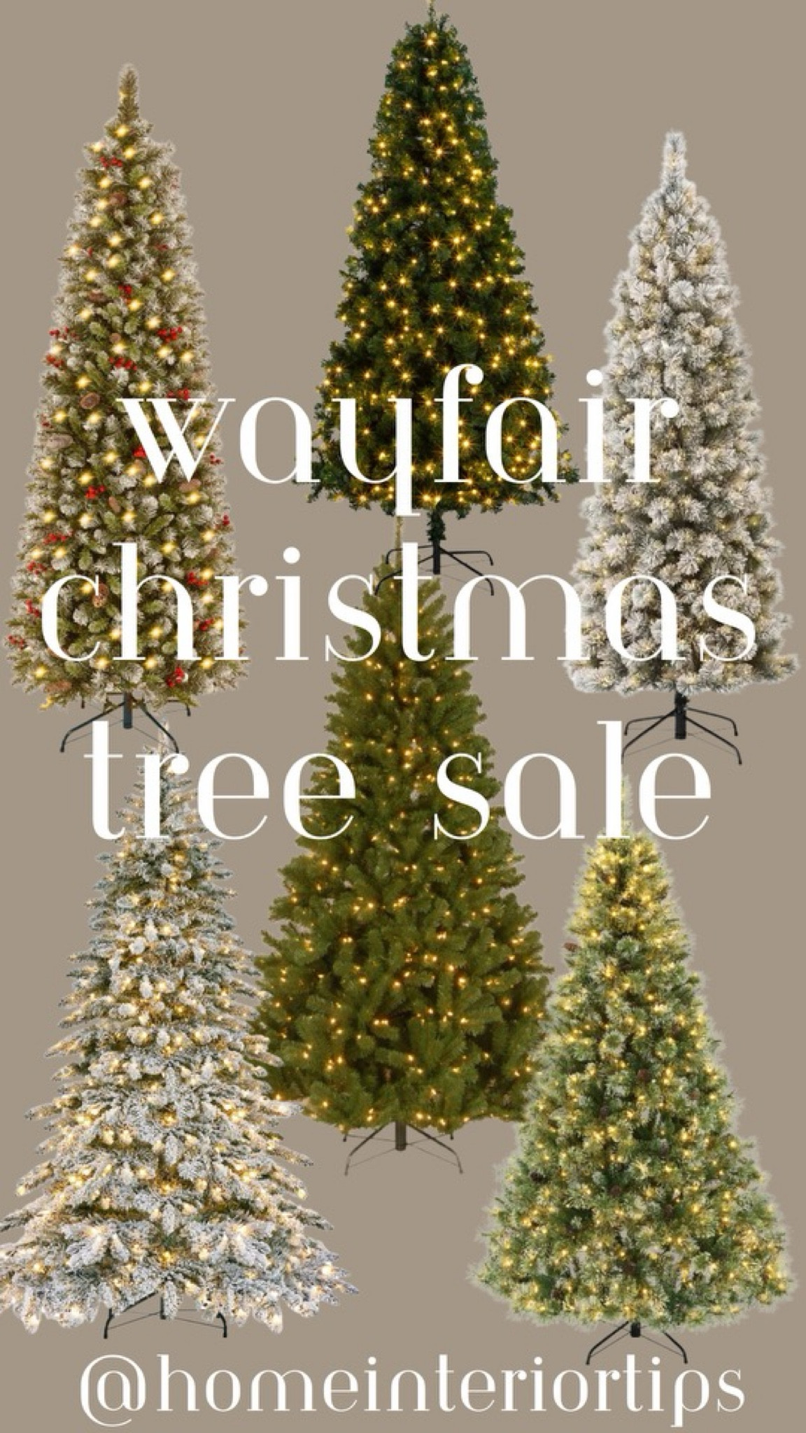 Wayfair Christmas tree sale!  

#LTKHoliday #LTKSeasonal #LTKHome