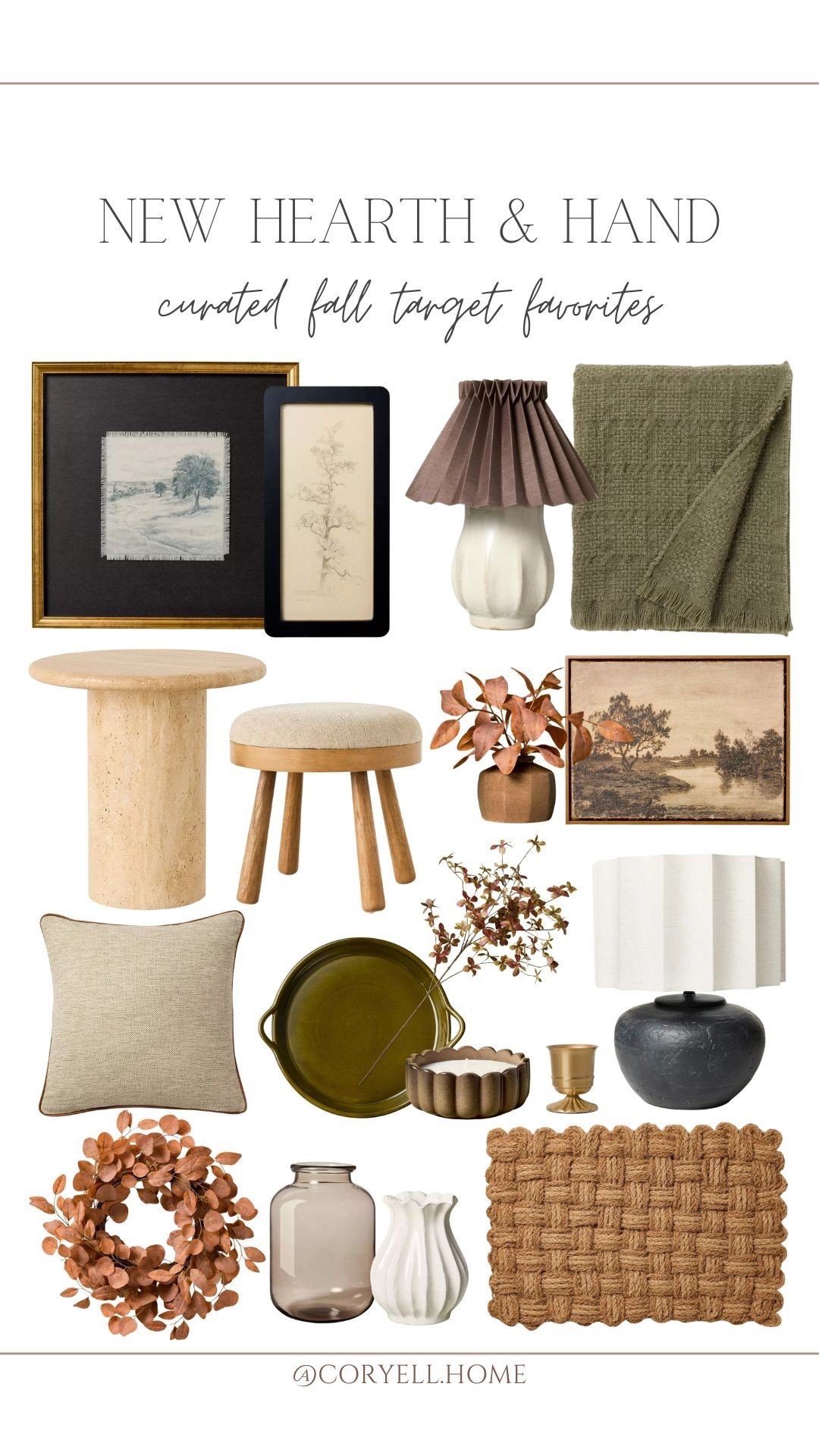 The new Hearth & Hand collection at Target dropped yesterday and it’s so so good! Rich earthy tones, vintage inspired finishes, gorgeous textures, and affordable price points! 

#LTKStyleTip #LTKSeasonal #LTKHome