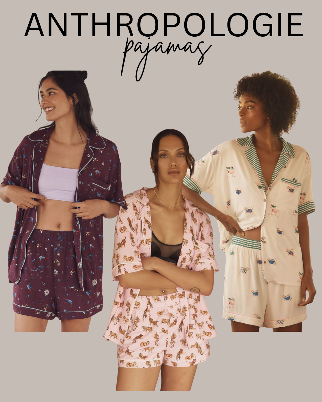 Sleepwear, but make it pretty ✨ Loving these Anthropologie pajamas—so cozy and such a fun print. 

 #LTKootd #LTKmorningroutine #LTKFindsUnder100