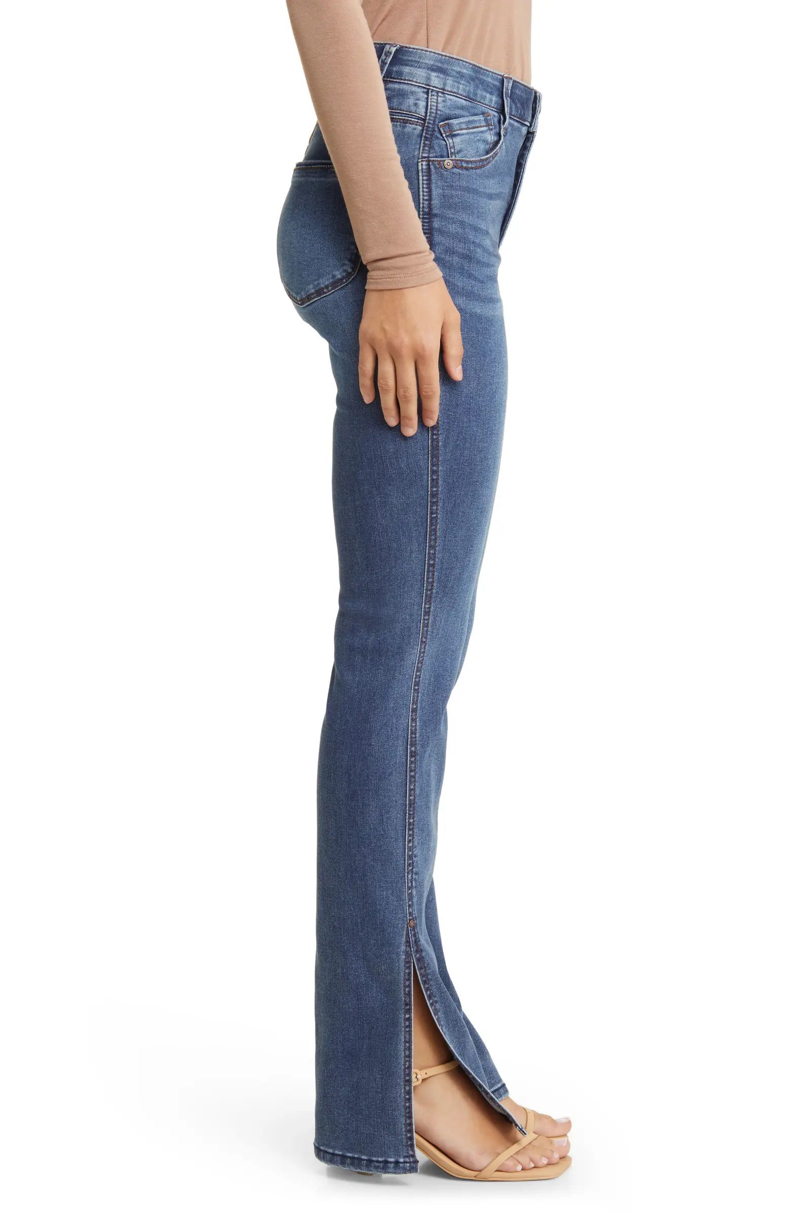 'Ab'Solution High Waist Bootcut Jeans | Nordstrom