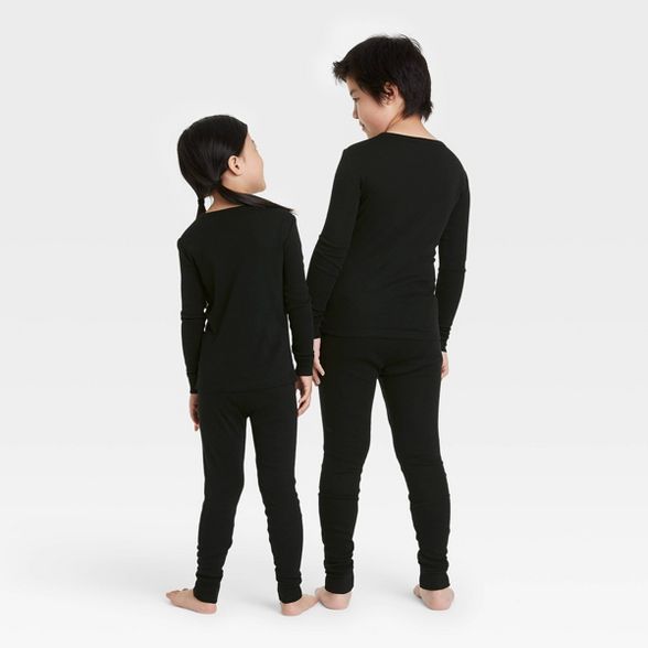 Toddler Halloween Skeleton Matching Family Pajama Set - Black | Target