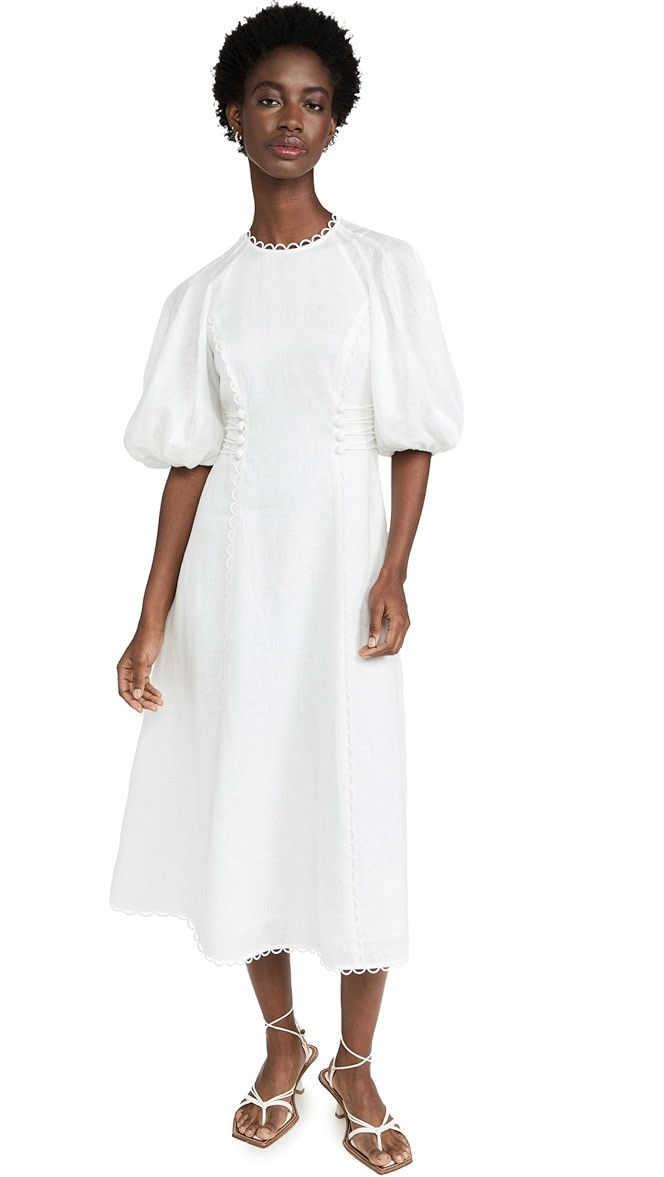 Rosa Laced Midi Dress | Shopbop