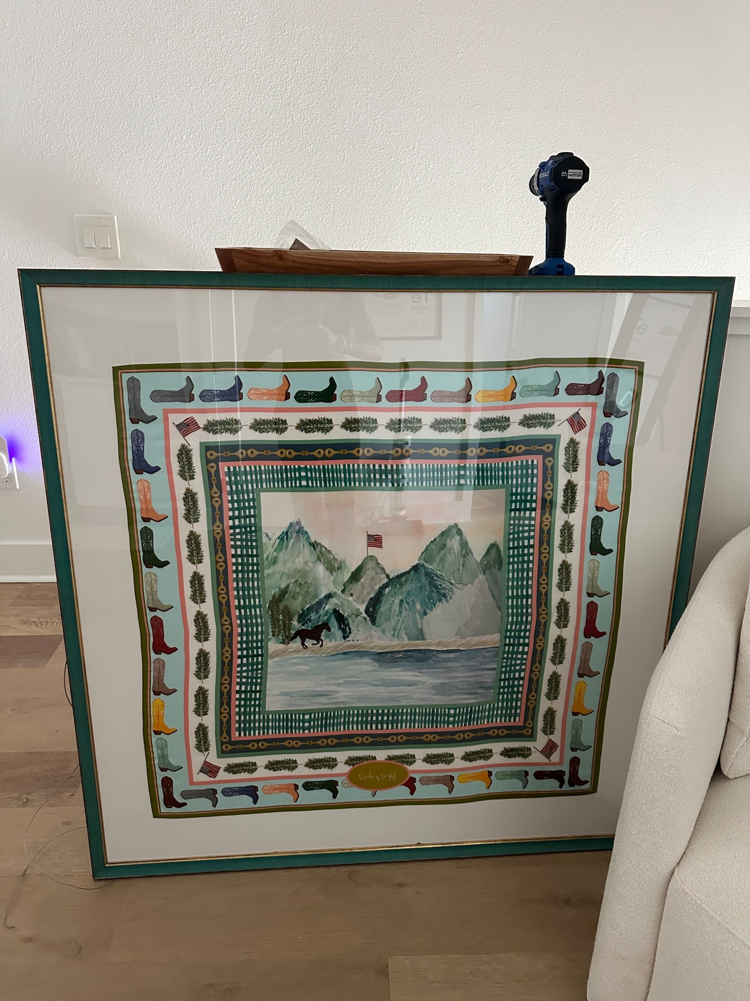 My home hack to wall art I can’t find any wall art I like so I bought a silk scarf and a frame from pictureframes.com and I DIY it! 

#LTKSaleAlert #LTKHome #LTKHoliday