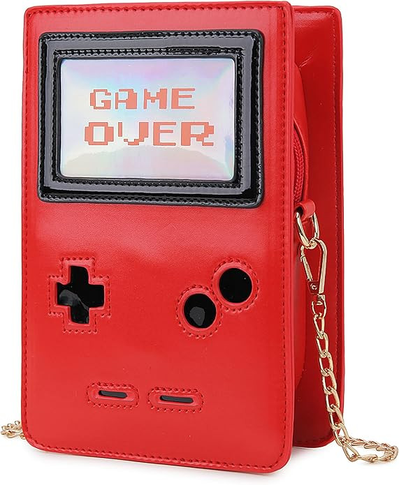 Fun Shape Purse for Women Novelty Handbags Unique Chain Crossbody Bag for Teens with Adjustable S... | Amazon (US)