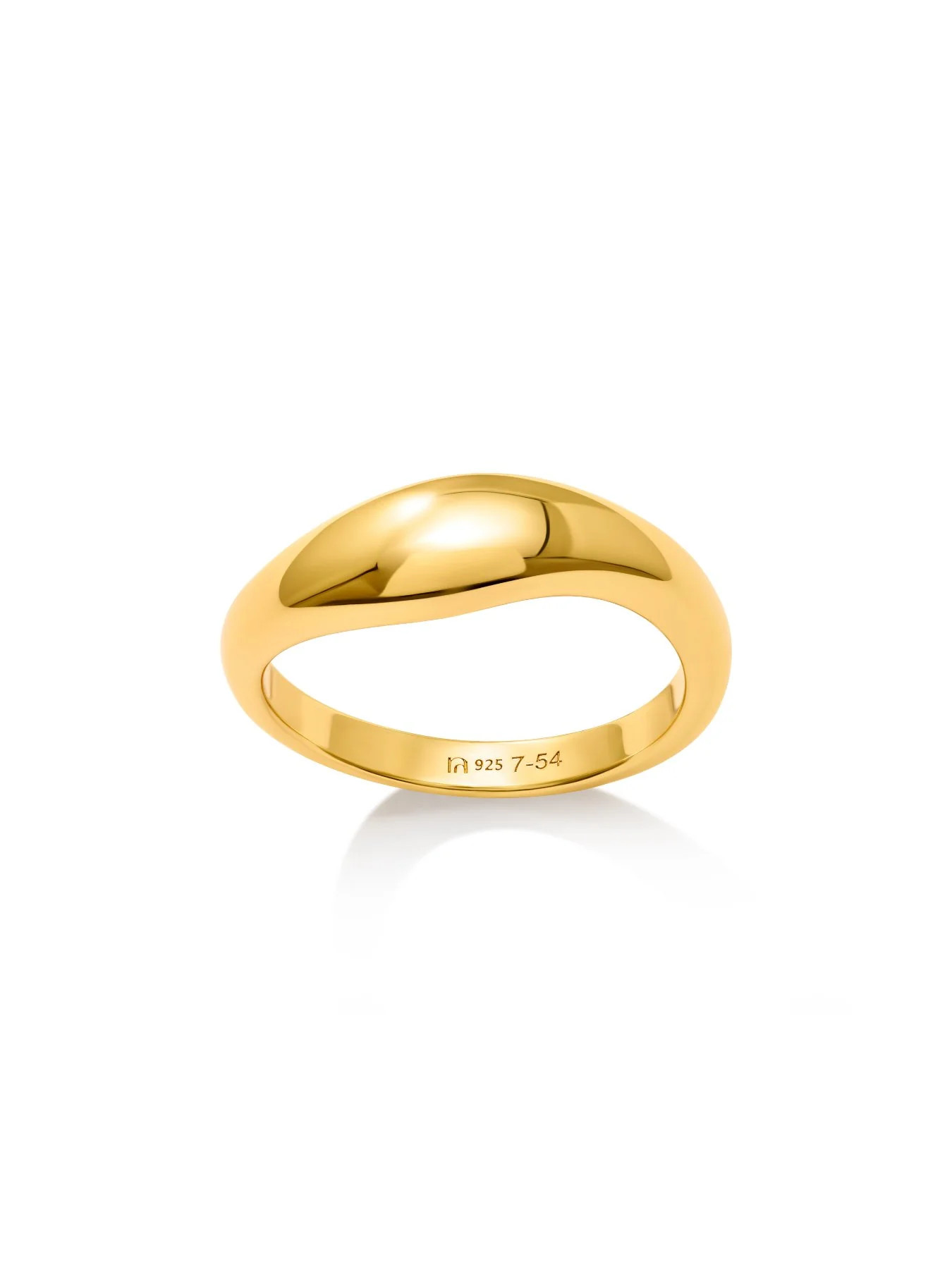 FLOW - Ring • Color: 18K Yellow Gold | Ninety-9
