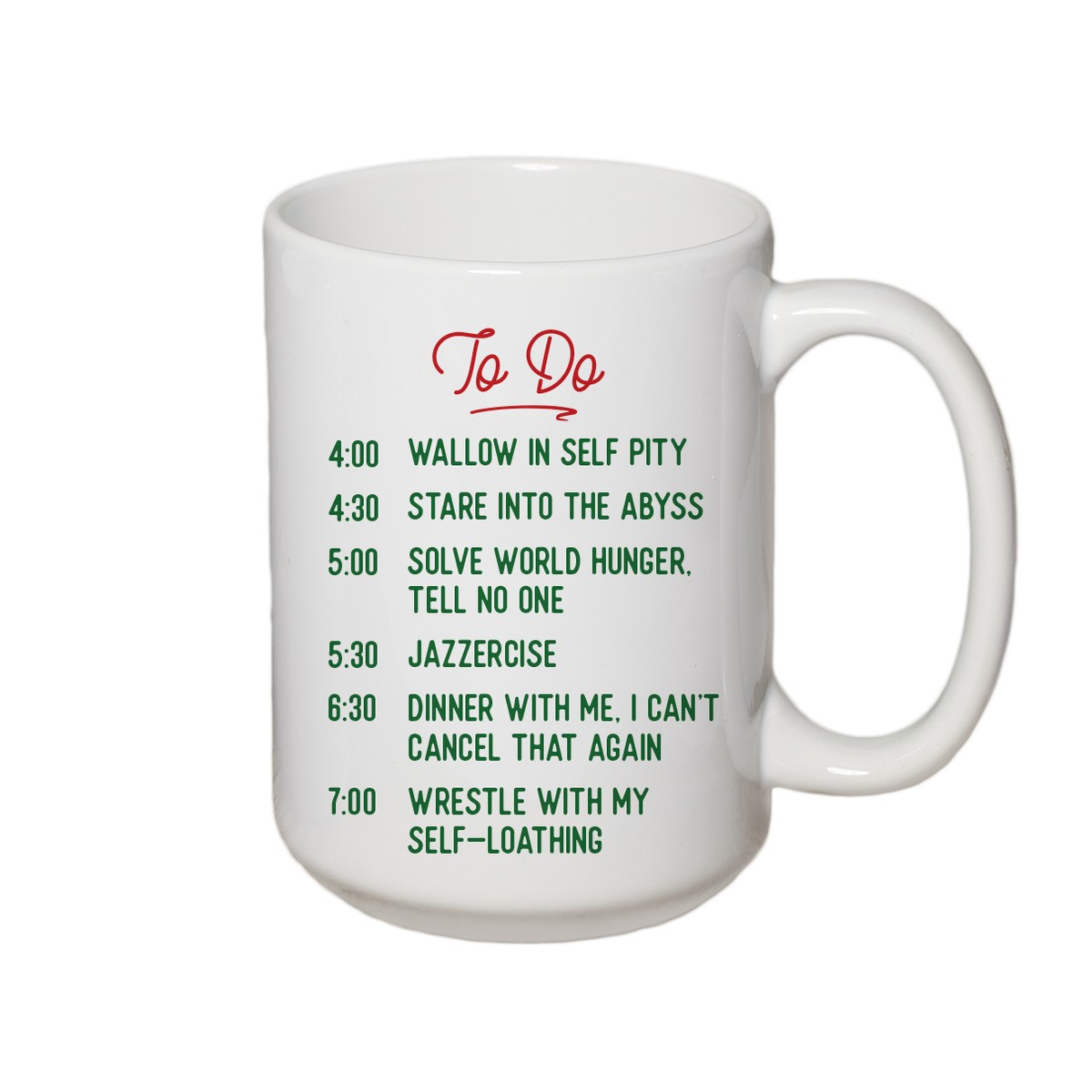 To Do List Christmas Mug | Type League Press