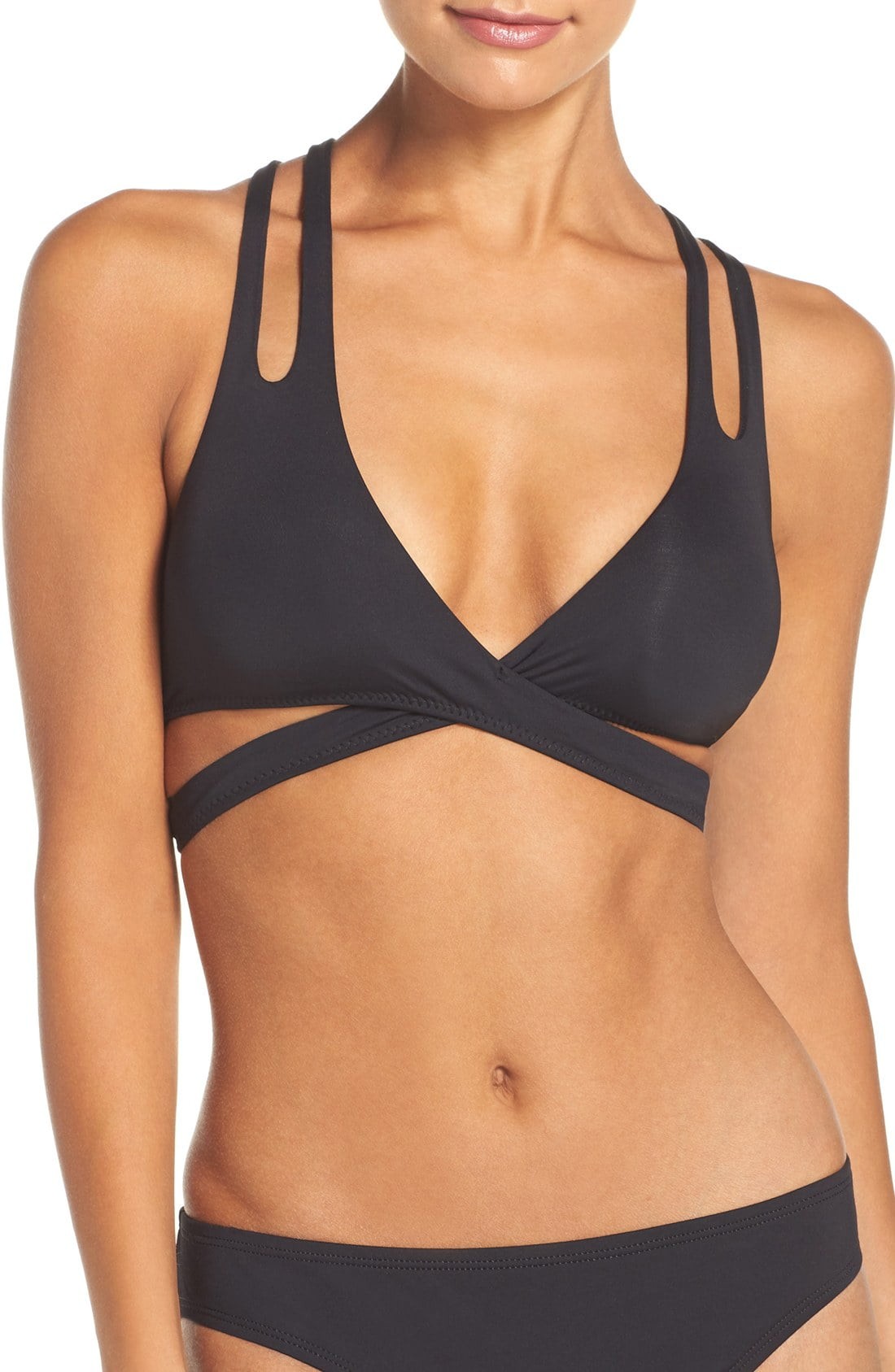 Color Code Wrap Bikini Top | Nordstrom