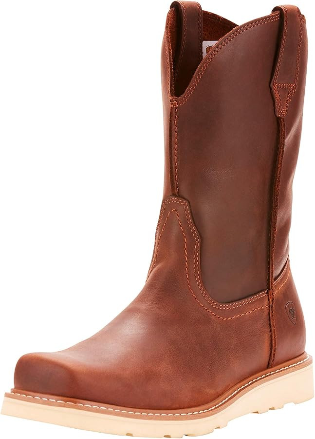 Ariat Rambler Recon Western Boots - Men’s Square Toe Work Boot | Amazon (US)