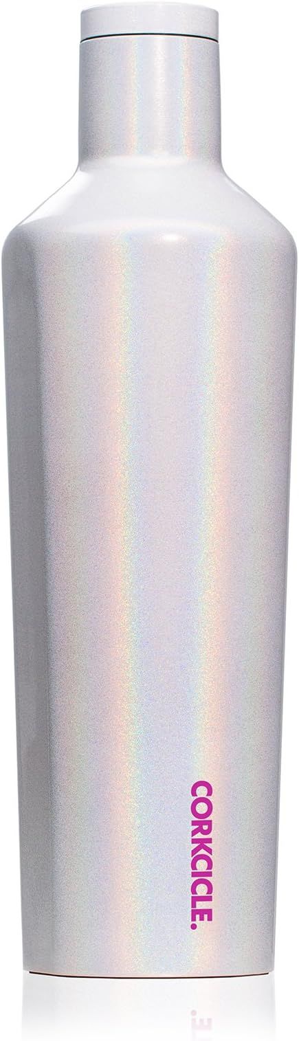 Corkcicle Canteen - Water Bottle & Thermos - Triple Insulated Stainless Steel, 25 oz, Sparkle Uni... | Amazon (US)
