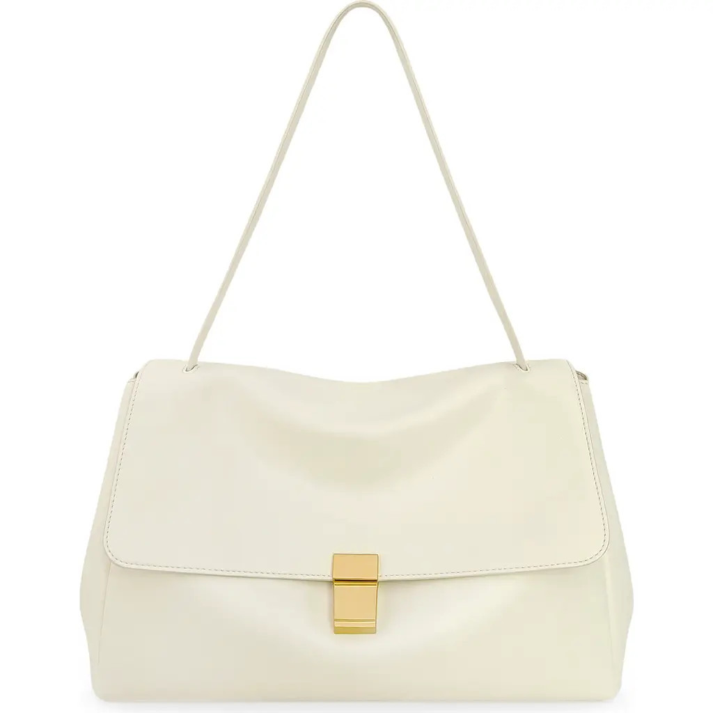 JW PEI Hilary Faux Leather Shoulder Bag in White at Nordstrom | Nordstrom