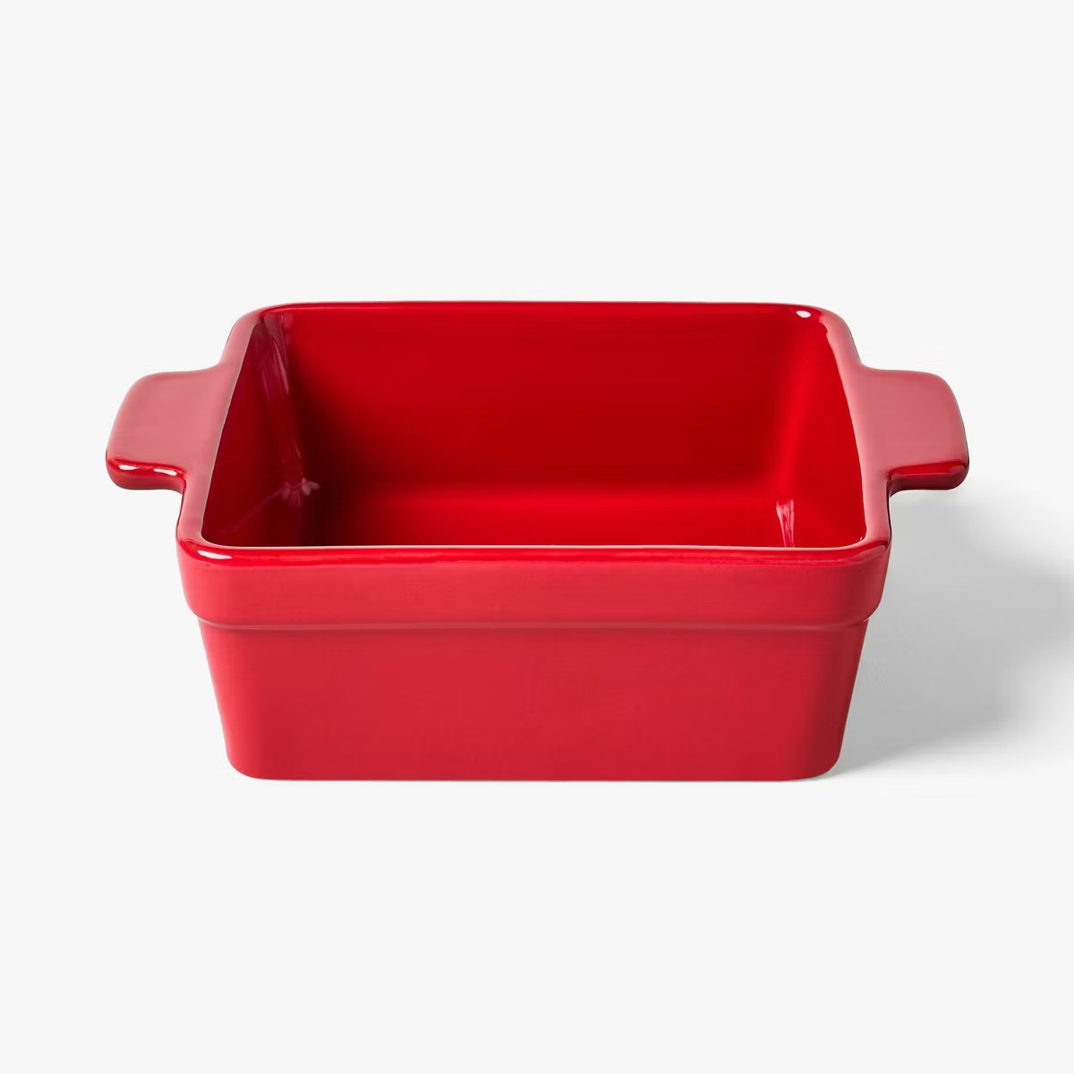 20.8oz Square Stoneware Baking Dish Red - Figmint™: Oven, Microwave, Dishwasher & Freezer Safe,... | Target