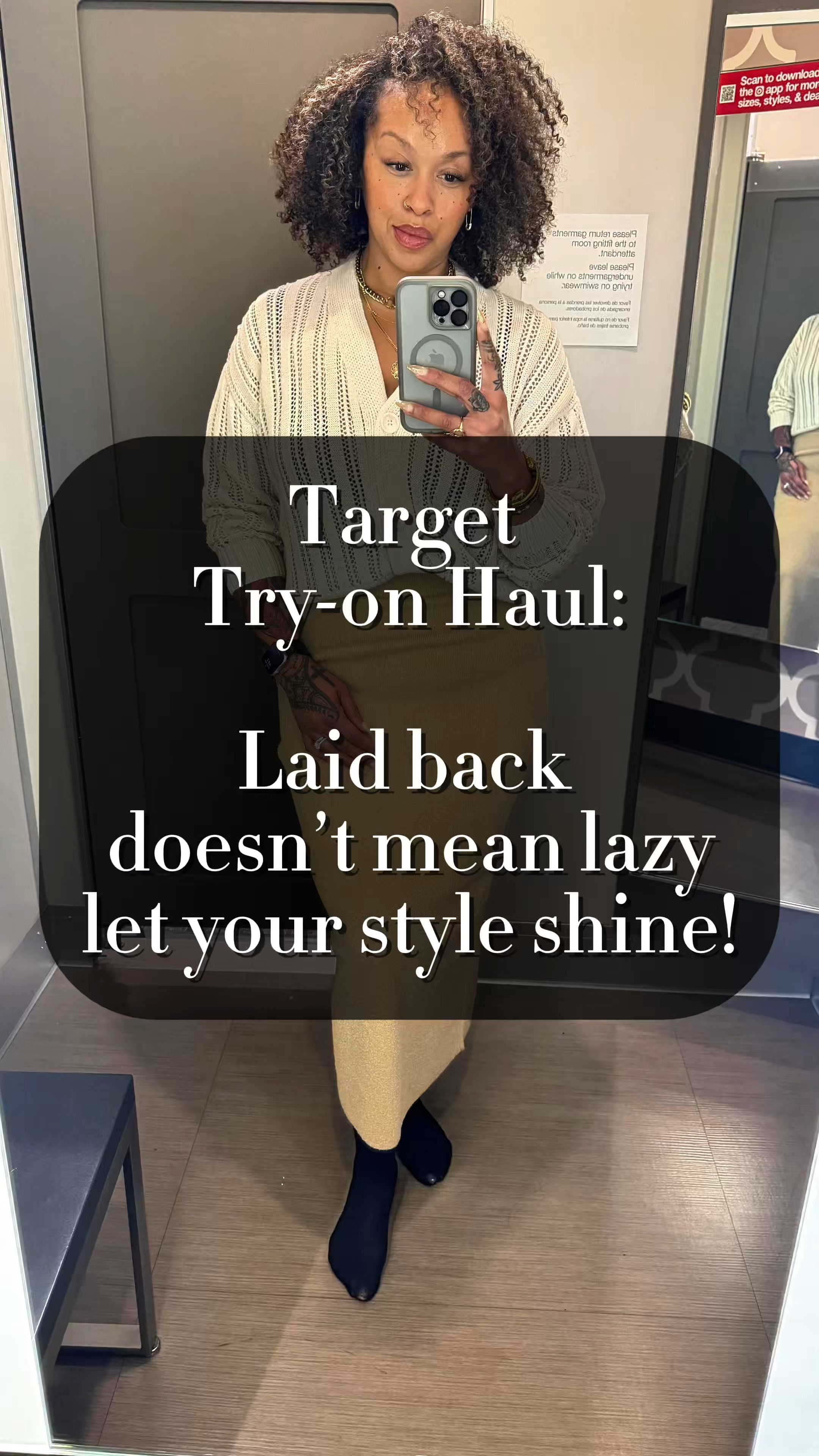 Embrace the beauty of simplicity. A laid-back style reflects the ease in your soul. Let your confidence shine, and remember: it's not just about what you wear, but how you wear it. #LaidBackStyle #Confidence #Inspirational #SimpleJoys #BeYou

🛍️- crochet sweater- sz. L (Universal Thread)
🛍️-fitted skirt- sz L (Universal Thread)
🛍️ taupe/black drop waist dress- sz. M (Universal Thread)
🛍️Cream top- sz. L (A New Day)
🛍️striped top- sz. L (A New Day)


#LTKMidsize #LTKStyleTip #LTKOver40