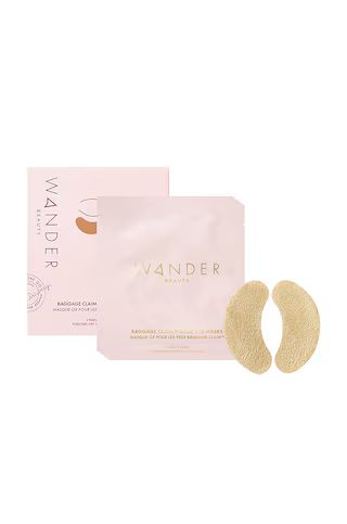 Wander Beauty Baggage Claim Gold Eye Mask 6 Pack from Revolve.com | Revolve Clothing (Global)