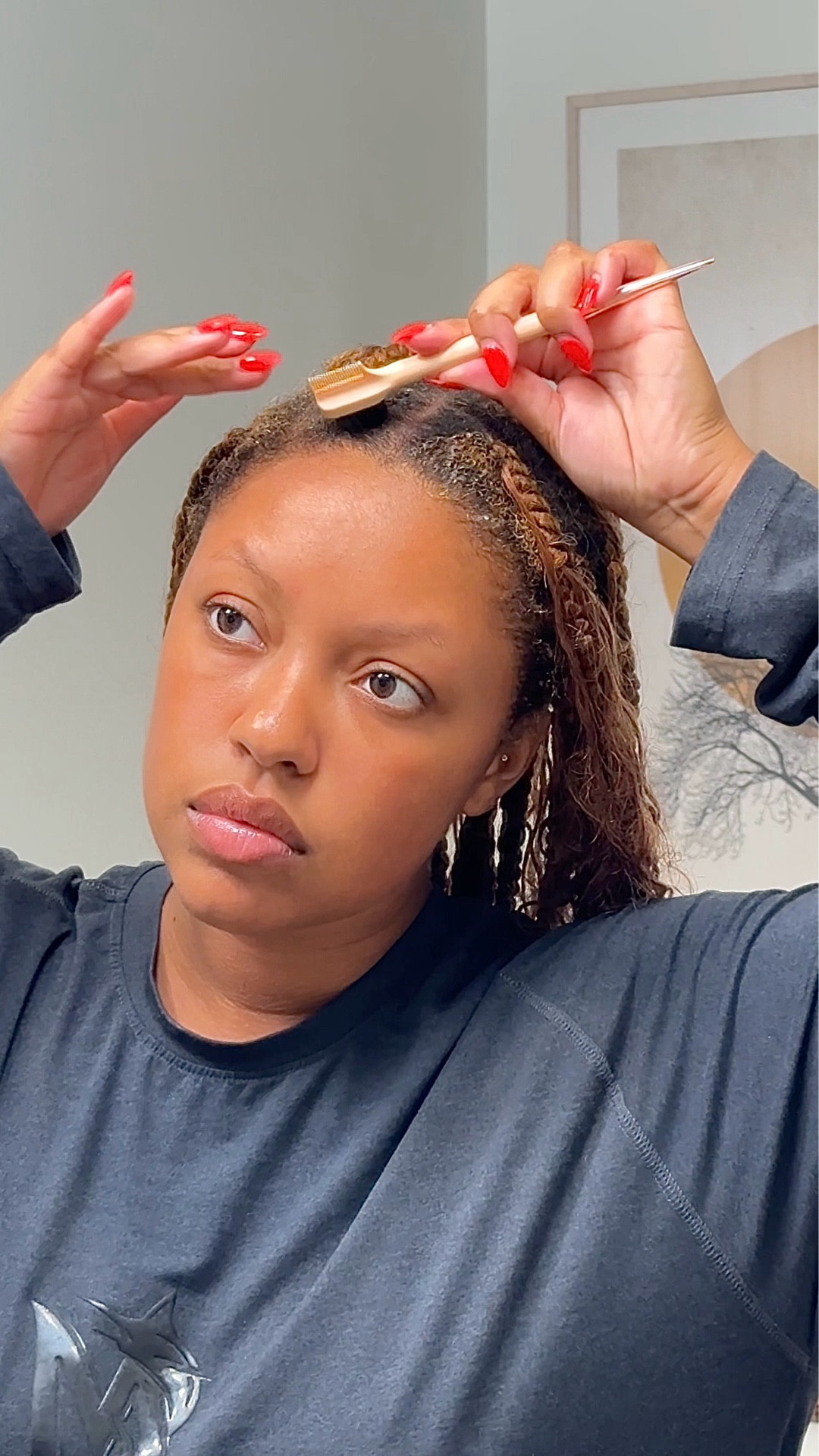 defining the curls of my boho knotless braids🥰

#LTKFindsUnder50 #LTKBeauty #LTKFindsUnder100