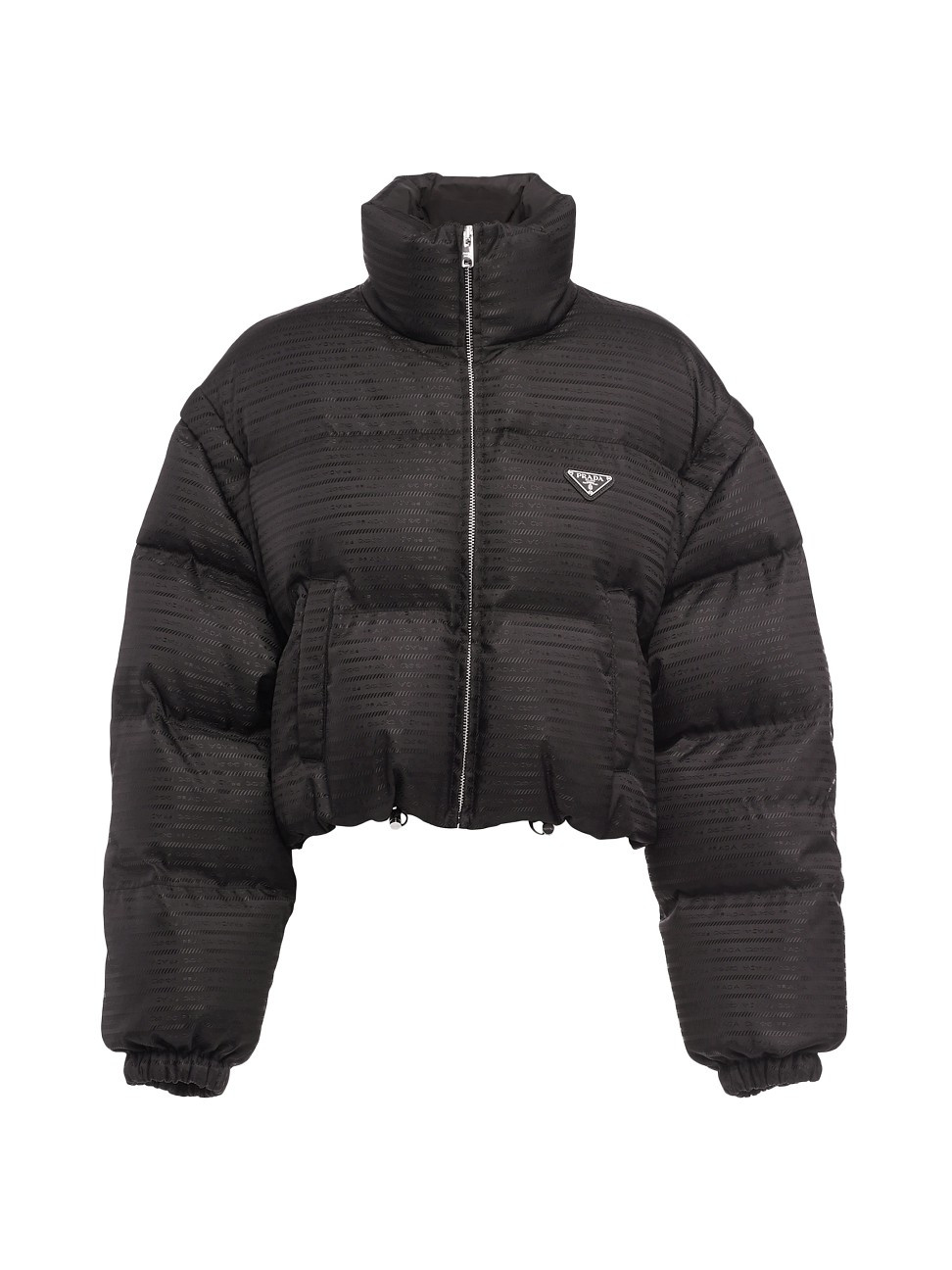 Re-Nylon Cropped Hooded Down Jacket | Saks Fifth Avenue