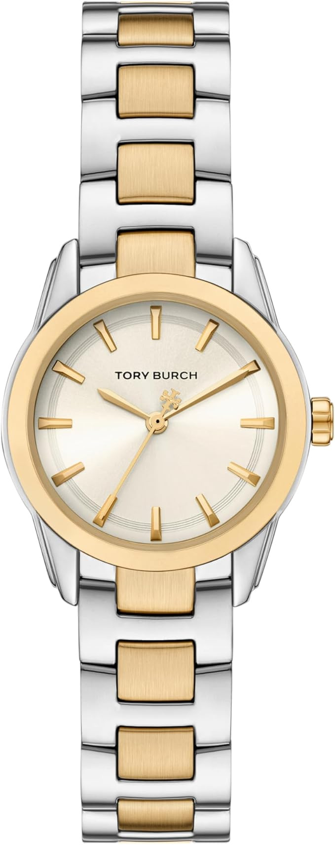Tory Burch Women's Miller Two-Tone Stainless Steel Watch | Amazon (US)