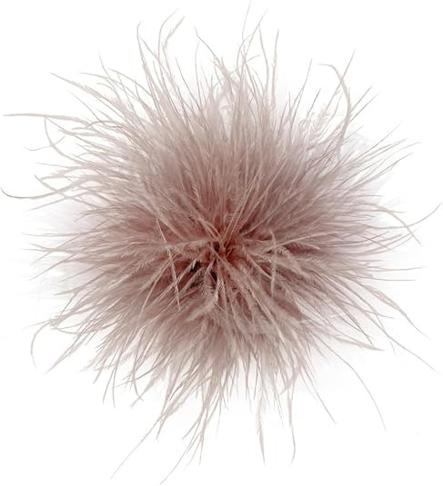 Dainty Feather Flower Large Brooch Pin for Women Men Elegant Oversized Floral Lapel Pins Shawl Dr... | Amazon (US)