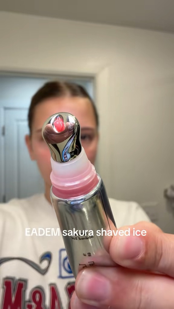 the most beautiful lip balm I’ve ever owned 🌸 Le Chouchou by EADEM in Sakura Shaved Ice — glossy, smooth, and actually heals dry lips while looking this pretty 😮‍💨 vegan + gentle on the lips @Sephora 

#LTKBeauty #LTKselfcare