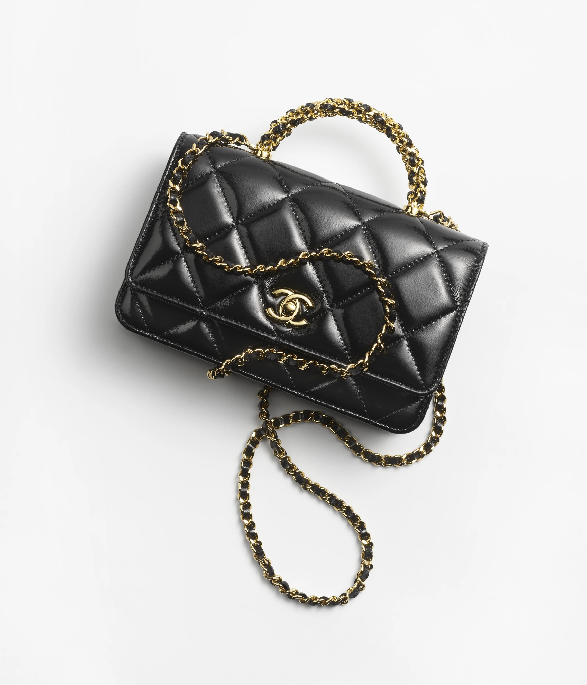 Shiny Lambskin & Gold-Tone Metal | Chanel, Inc. (US)
