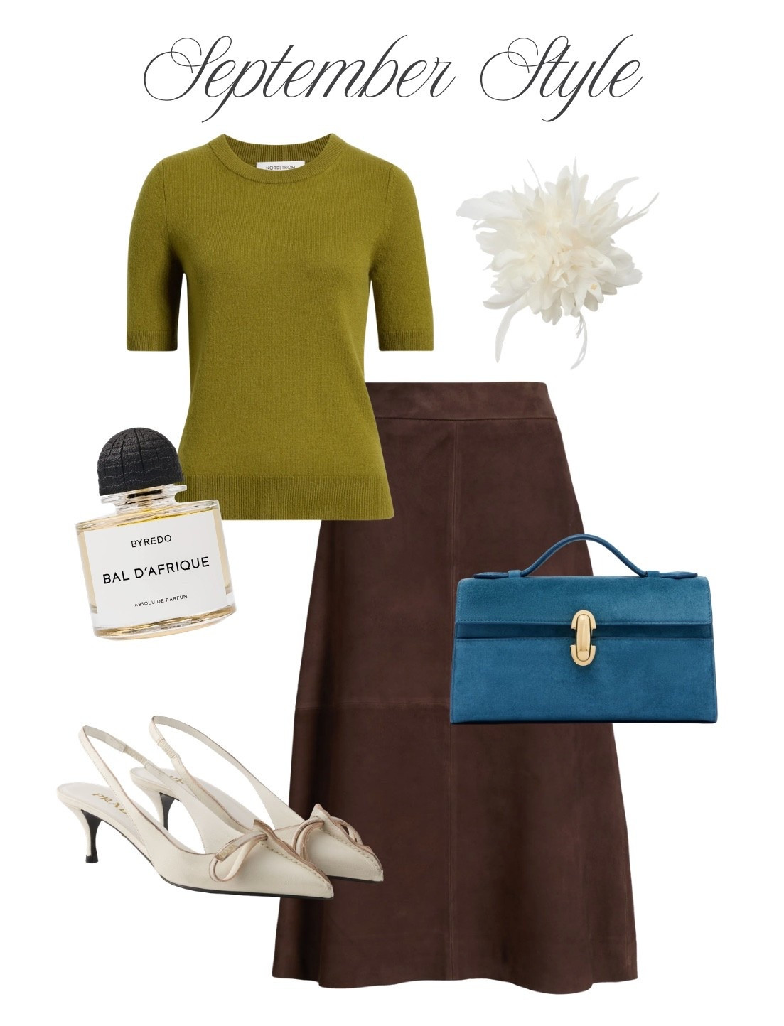 Outfit of the week! I’m loving this color pallet, and both this sweater and skirt look so luxurious but are reasonably priced! I own this bag in red and it’s one of my most used bags in my collection! This is the perfect outfit to wear into fall ✨

#LTKSeasonal #LTKOver40 #LTKootd