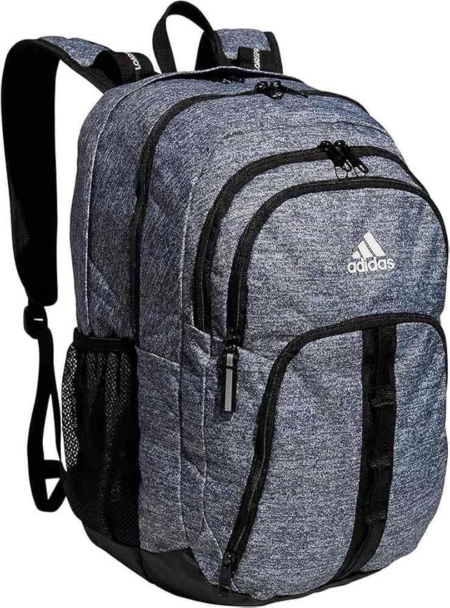 adidas Unisex Prime 6 Backpack, Jersey Onix Grey/Black/White, One Size | Amazon (US)