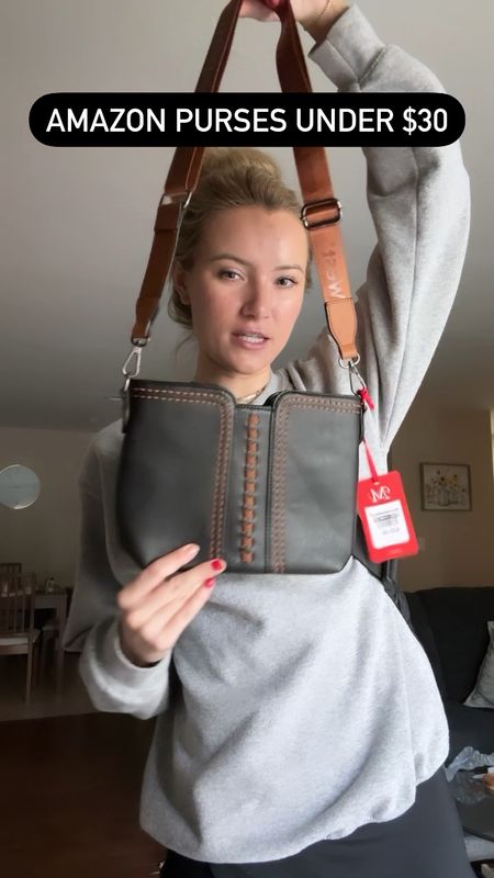 Amazon purses on sale for under $30 !
The quality of the leather is great! 
Brand: Montana west 


#LTKfindsunder50 #LTKitbag #LTKVideo