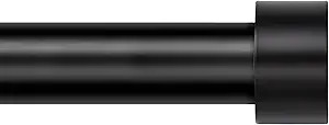 Zeerobee Curtain Rods for Windows 28 to 48, 1 Inch Black Curtain Rod Set, Heavy Duty Drapery Rods... | Amazon (US)
