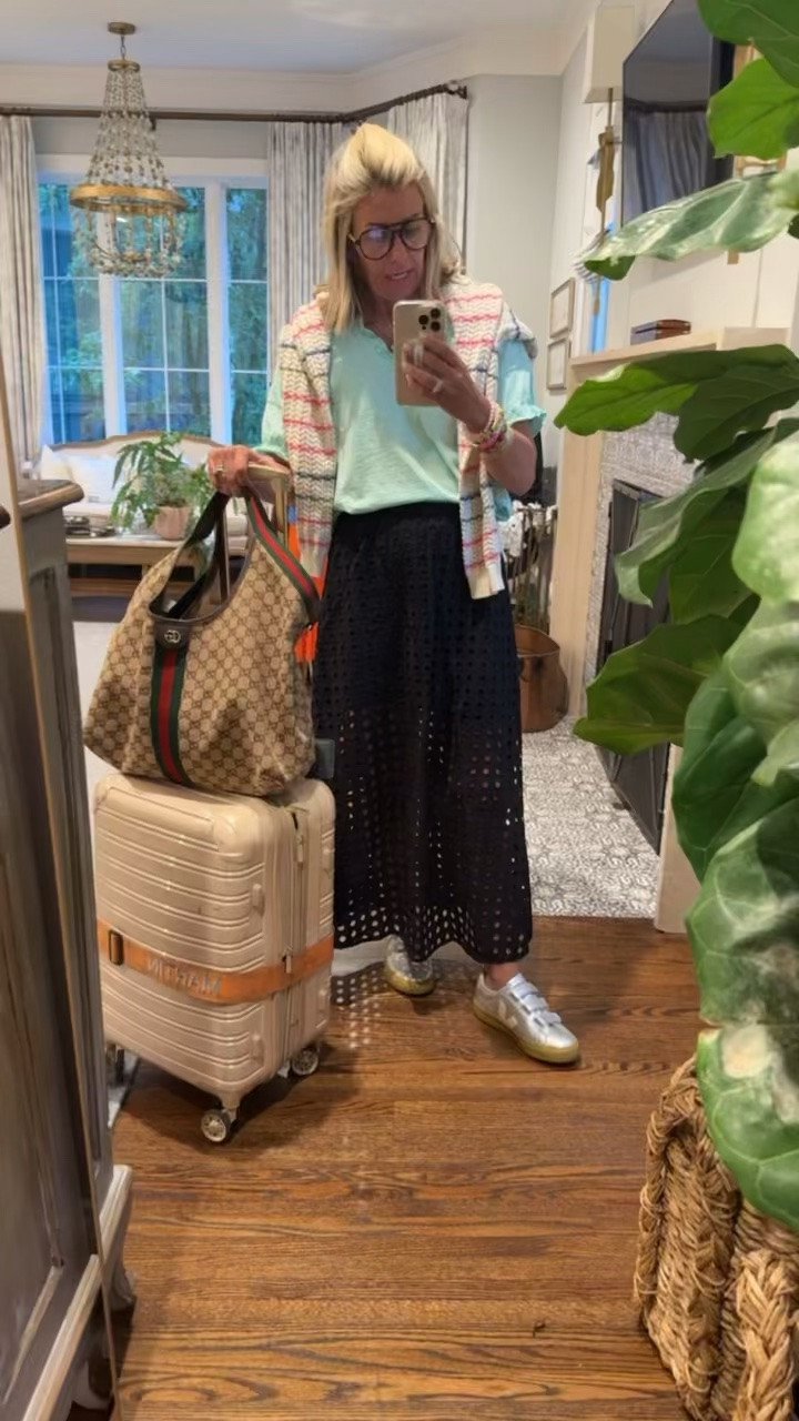 I’m off to Kansas City for the opening of Mersea’s new store opening! 
Top - one/size
Skirt - xs
Sweater - small
Sneaker - 8 tts 


 *Use my code Catherine20 at A+B
 *Use code Mixandmatchmadness at Loopy

#LTKdayinmylife #LTKootd #LTKTravel