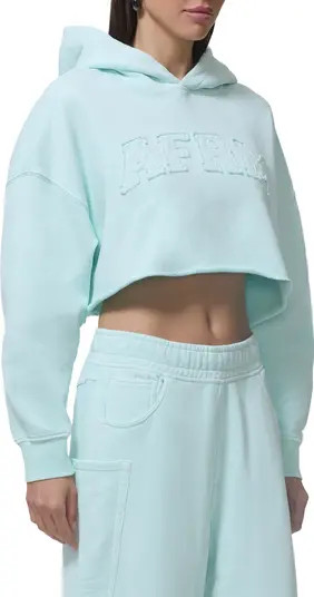 Darius Crop Cotton Hoodie | Nordstrom
